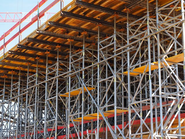 modern scaffolding